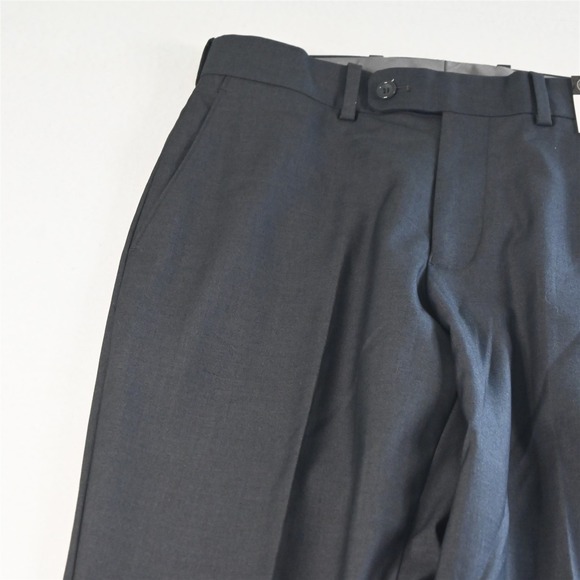 New Caravelli 34S 28x34 Gray Super 150Ss Oxford Mens Jacket Pants Suit - Picture 9 of 12